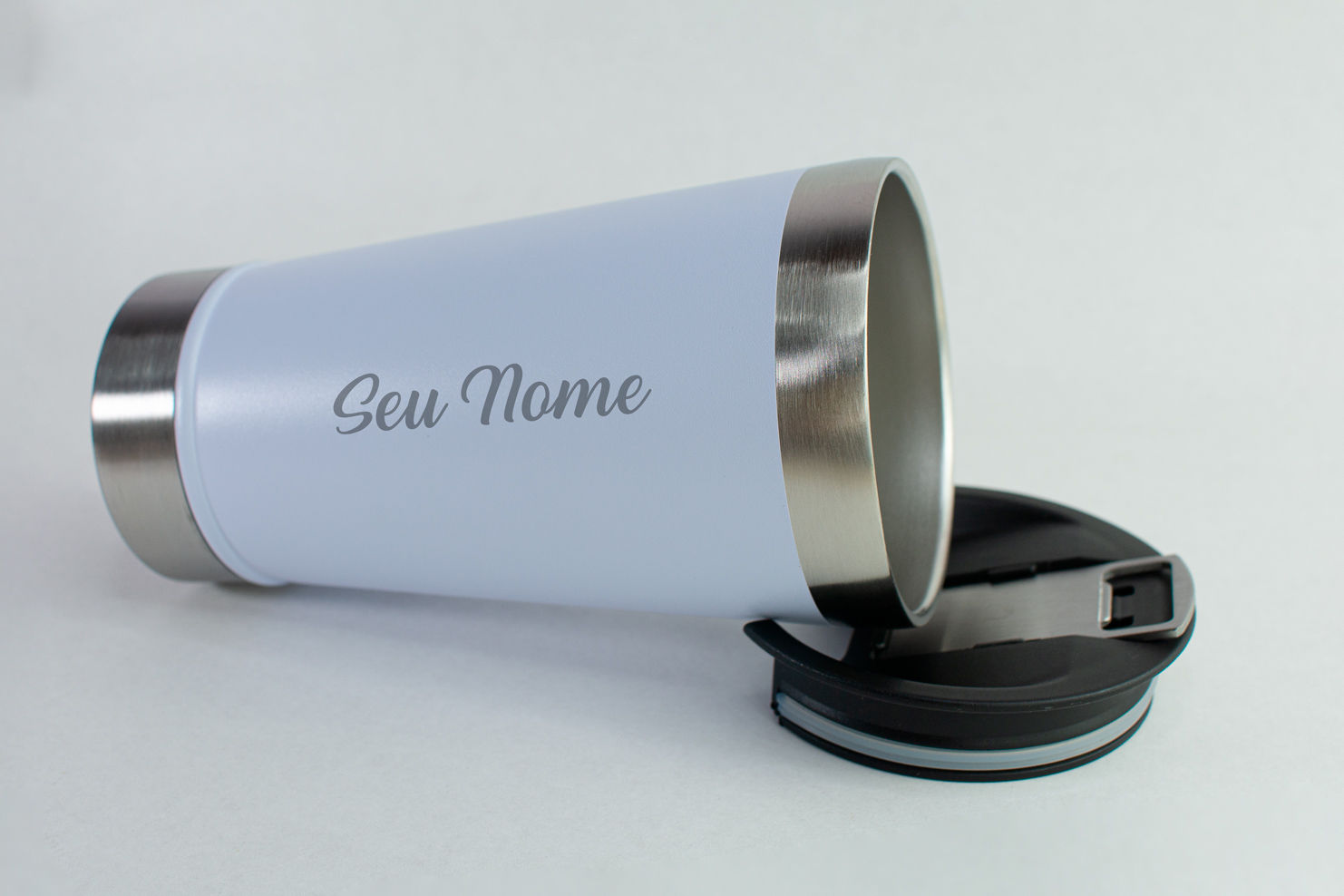 Copo Térmico 470ml Personalizado – Mantém Bebidas Quentes ou Frias - Image 4