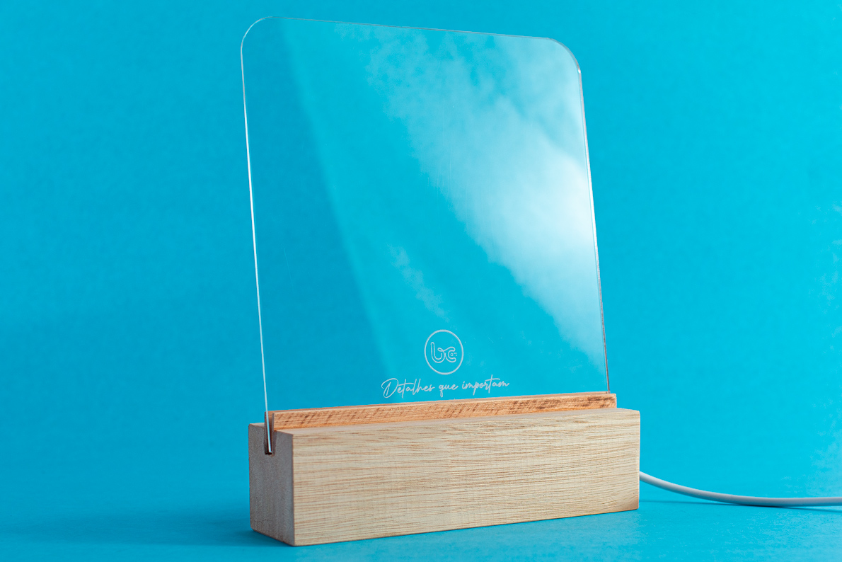 Luminária Caneta Personalizada – Logo ou Frase para Presente Corporativo - Image 2